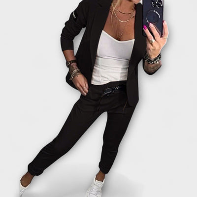 Aspen | Elegant Set of Top, Jacket, and Pants