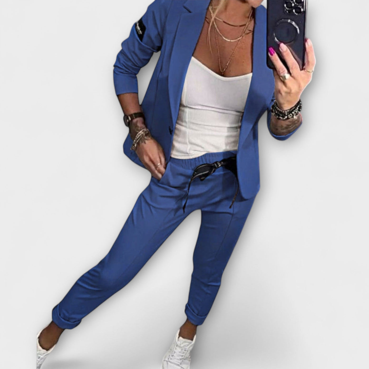 Aspen | Elegant Set of Top, Jacket, and Pants