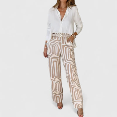 Aspen | Elegant Two-Piece Set (Includes a Free Belt)