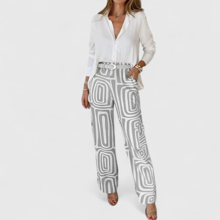 Aspen | Elegant Two-Piece Set (Includes a Free Belt)