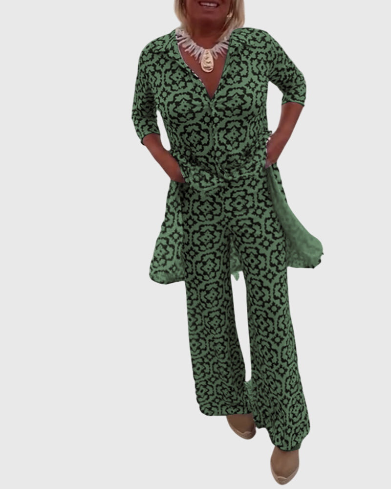 Aspen | Elegant Vintage Two-Piece Set