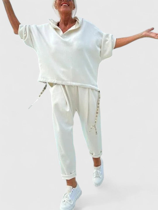 Aspen | Comfortable Hooded Sweatshirt Set