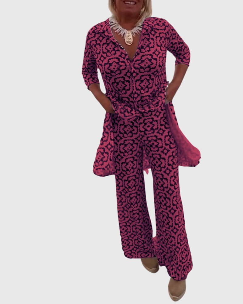 Aspen | Elegant Vintage Two-Piece Set
