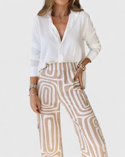 Aspen | Elegant Two-Piece Set (Includes a Free Belt)