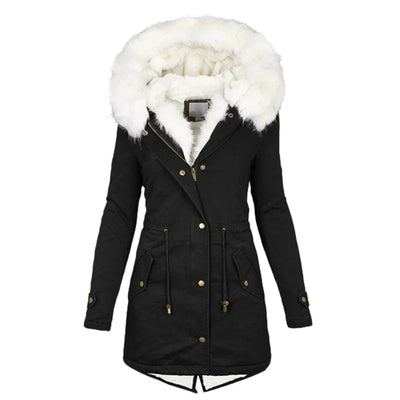 Giulia – Winter Coat with Faux Fur Lining