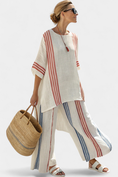 Aspen | Elegant Striped Set
