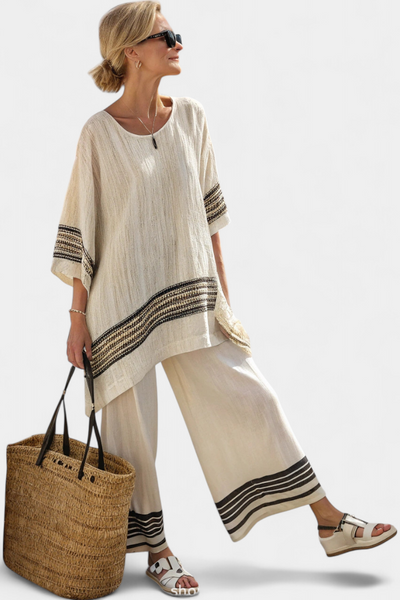 Aspen | Elegant Striped Set