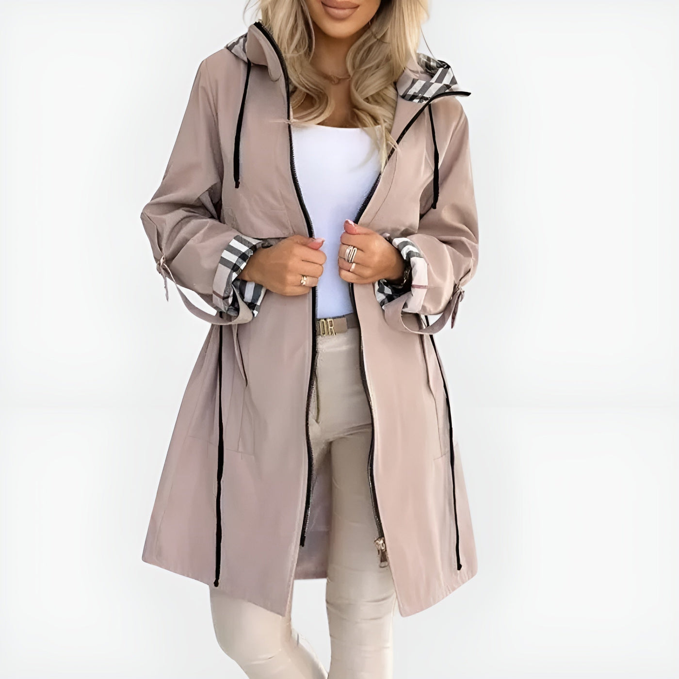 Aurélie | Women’s Coat with Front Zipper