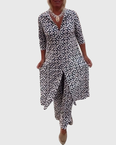 Aspen | Elegant Vintage Two-Piece Set