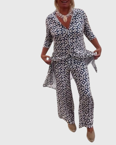Aspen | Elegant Vintage Two-Piece Set