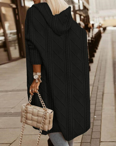 Monalisa | Long Hoodie Cardigan