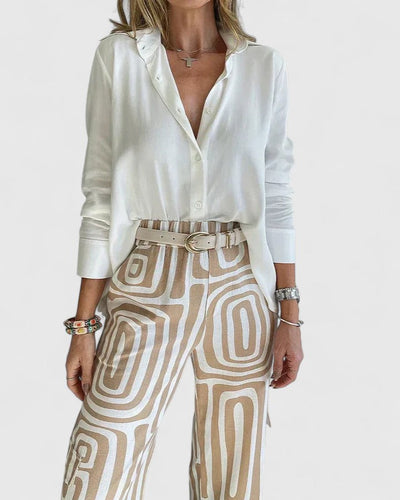Aspen | Elegant Two-Piece Set (Includes a Free Belt)