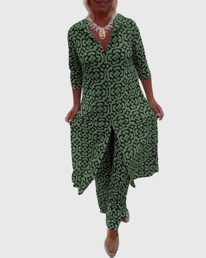 Aspen | Elegant Vintage Two-Piece Set